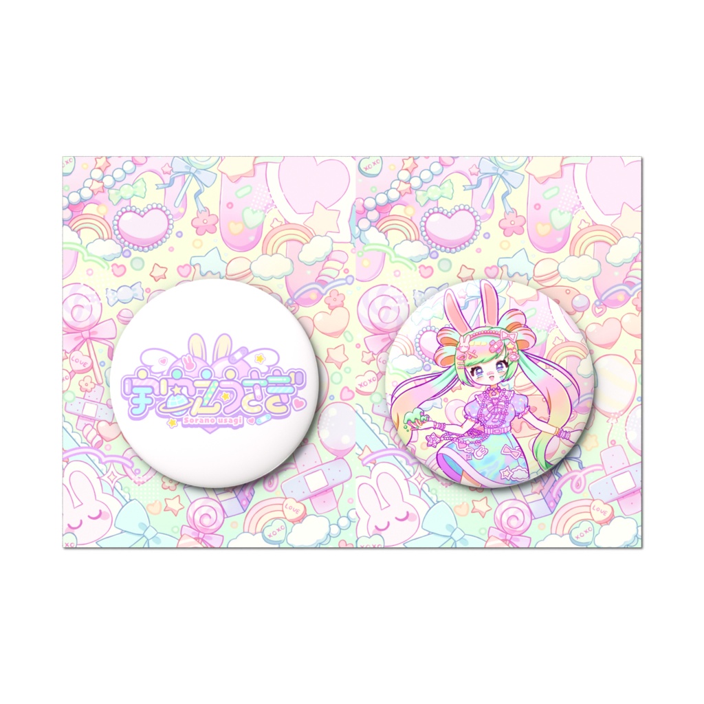 缶バッジセット　デコラA