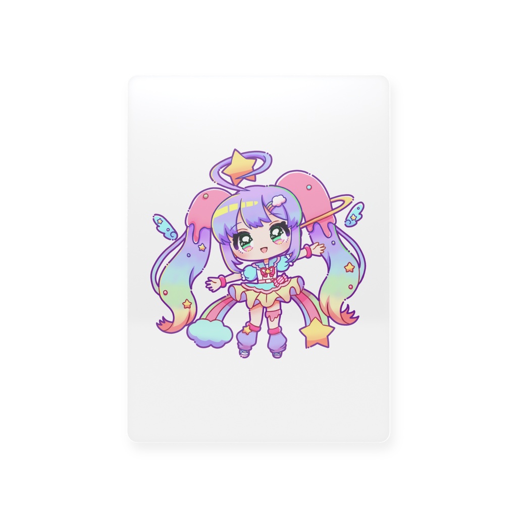 虹乃星あめ🌈🍬サイン入りカード
