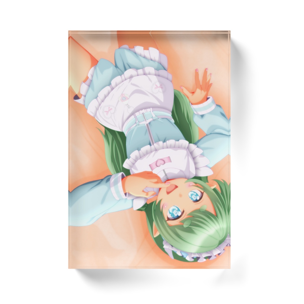 アクリルブロック👽いつものバージョン💚