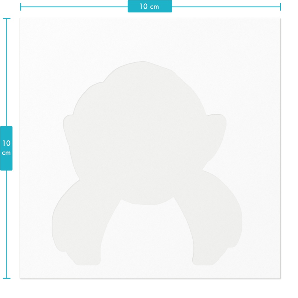 なまくびステッカー(サイズ1種類)