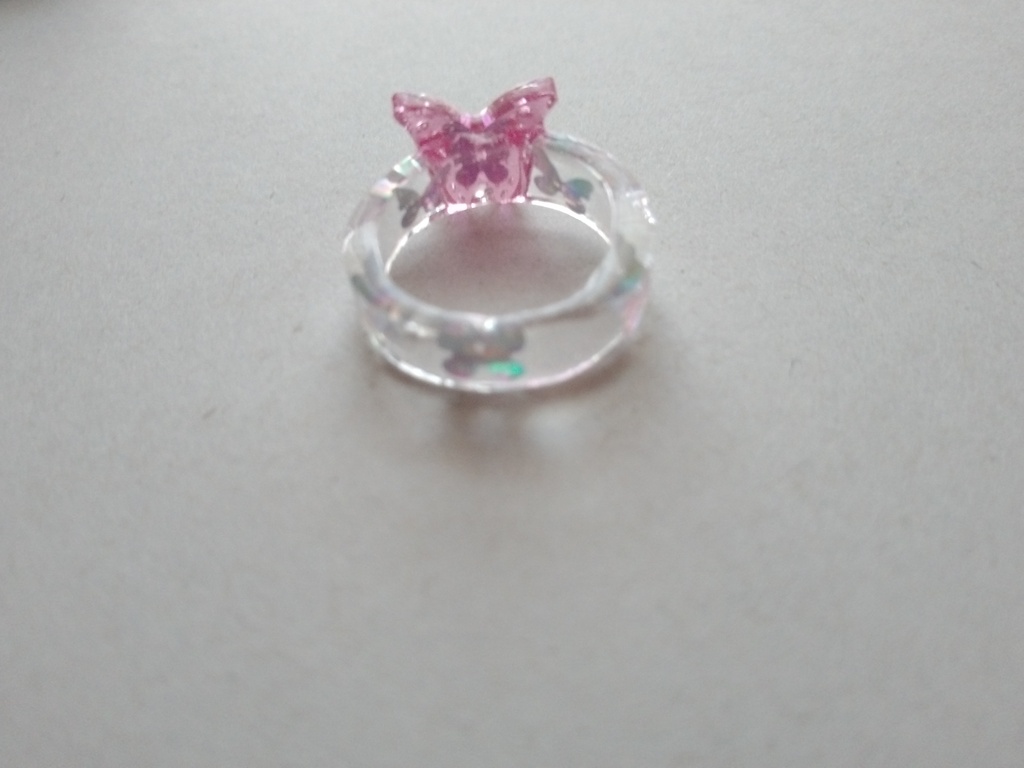 展翅の指輪(ピンク)