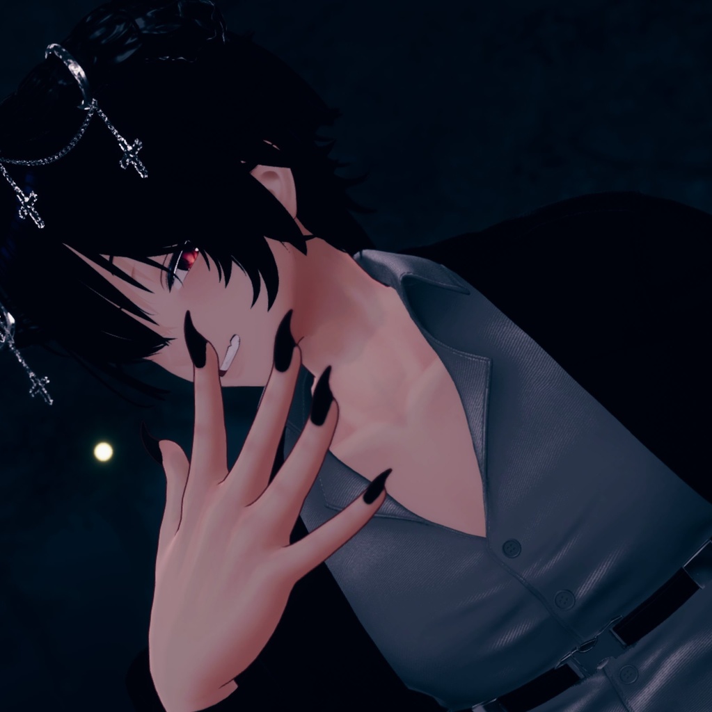 【4アバター対応】悪魔ネイル