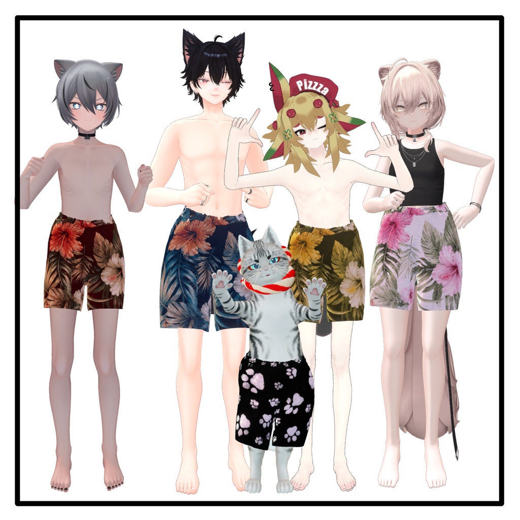 【5アバター対応】Swimwear