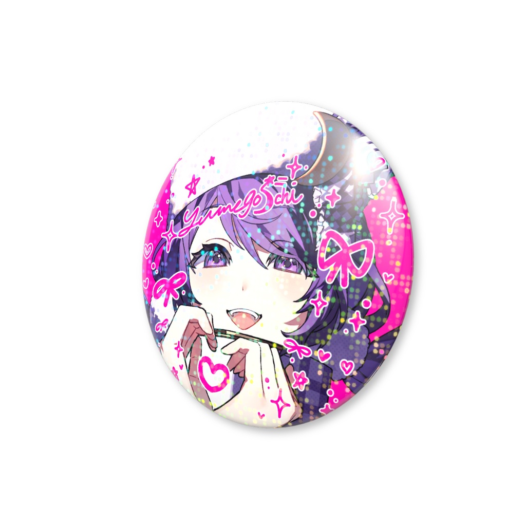 ホログラム缶バッジA