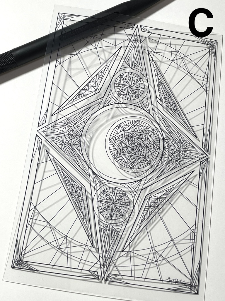 クリアポストカード①