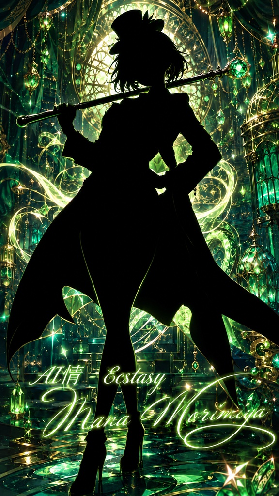 そのシルエットの先へ 🎩 AI情 - Ecstasy【無料|14枚】