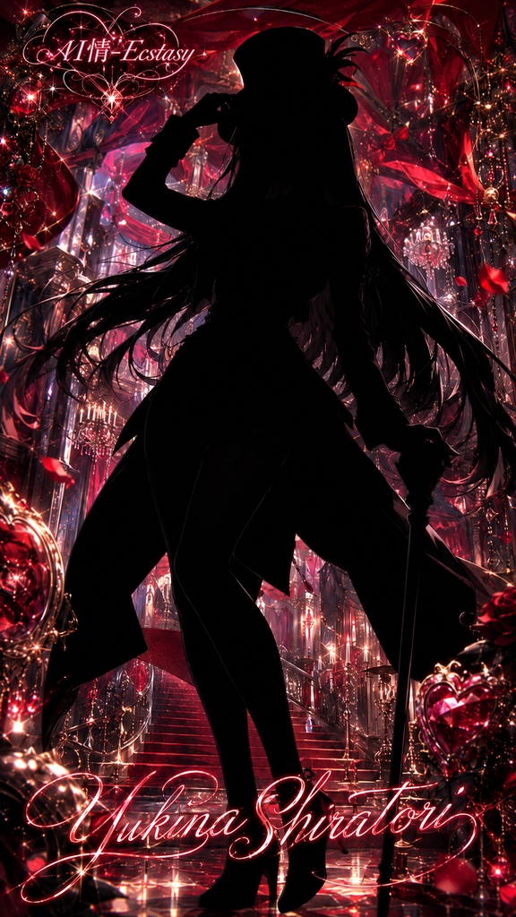 そのシルエットの先へ 🎩 AI情 - Ecstasy【無料|14枚】