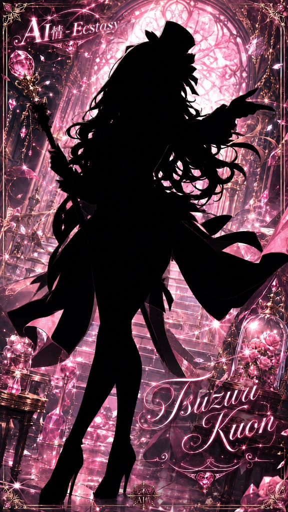 そのシルエットの先へ 🎩 AI情 - Ecstasy【無料|14枚】