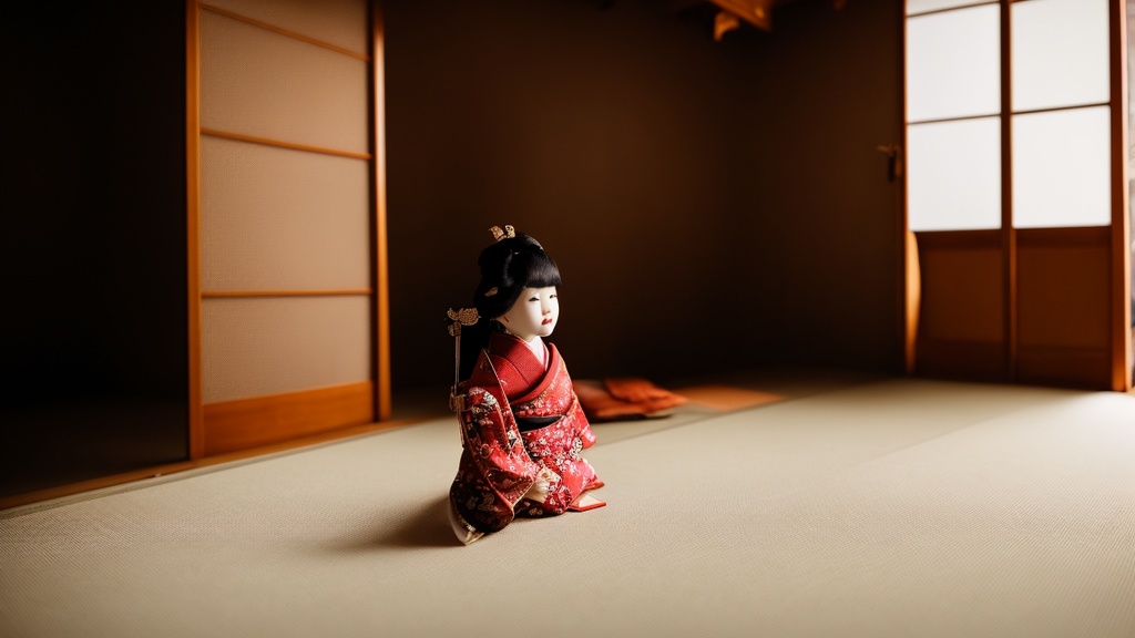 日本人形が置いてある部屋の風景【厳選20枚】