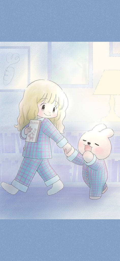 【iPhone壁紙】絵本タイム