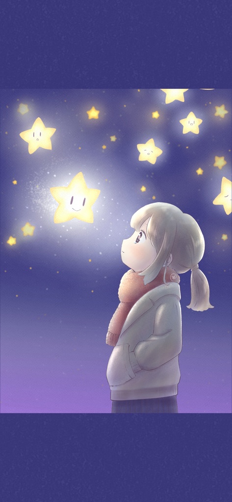 【iPhone壁紙】こんばんは