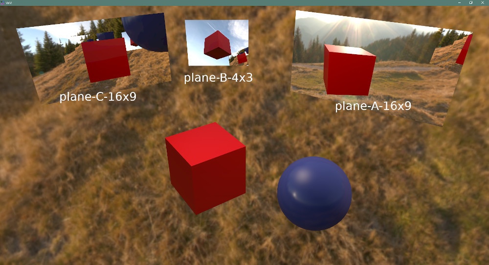Camera and Plane Displays(4:3 and 16:9) Assets