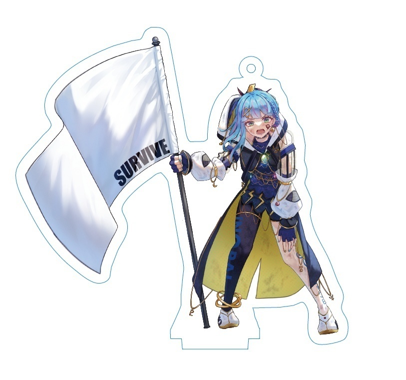 【再販】生存 Inc. ここに旗を立てようアクリルスタンドキーホルダー