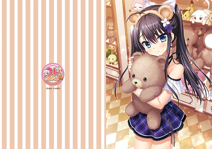 SAGA PLANETS 25th anniversary シルヴィ&七緒 クリアファイル2枚セット