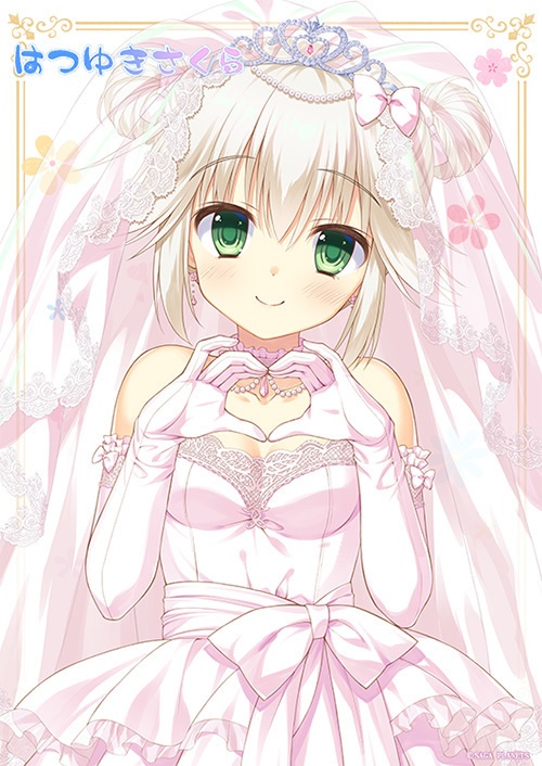 はつゆきさくら 中国版発売記念 ウェディング A4アクリルパネル