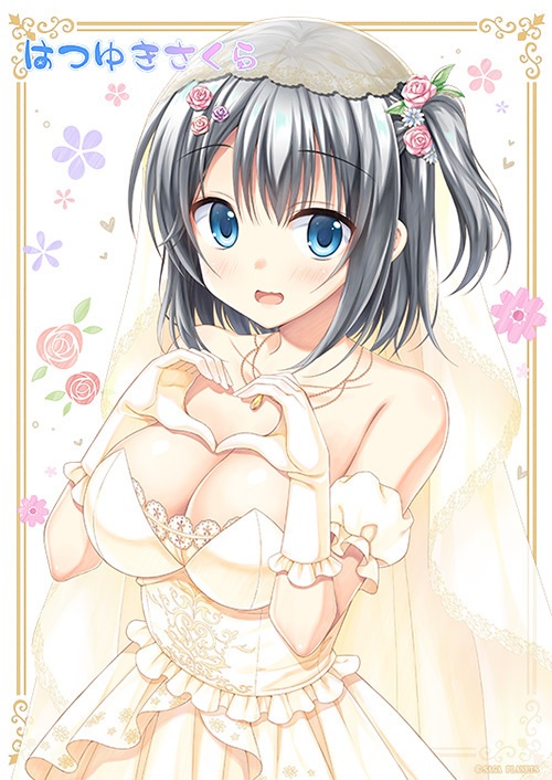 はつゆきさくら 中国版発売記念 ウェディング A4アクリルパネル