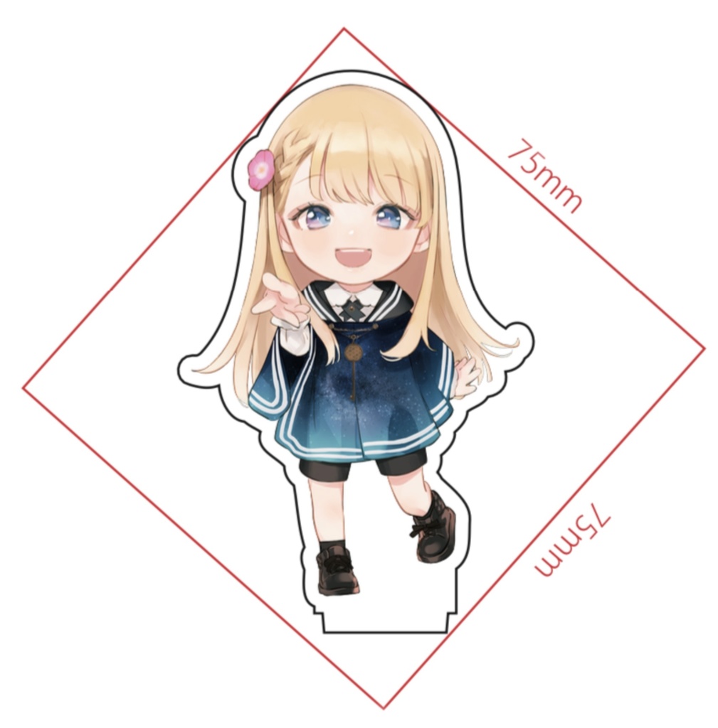 【1周年&生誕祭記念】コフレのアクリルフィギュア