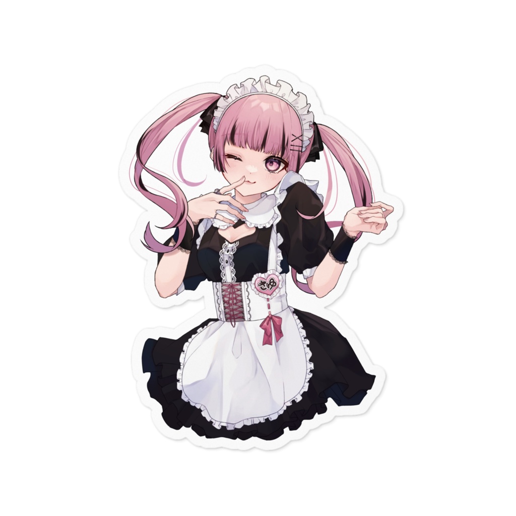 🎀 メイドさん ステッカー 🎀