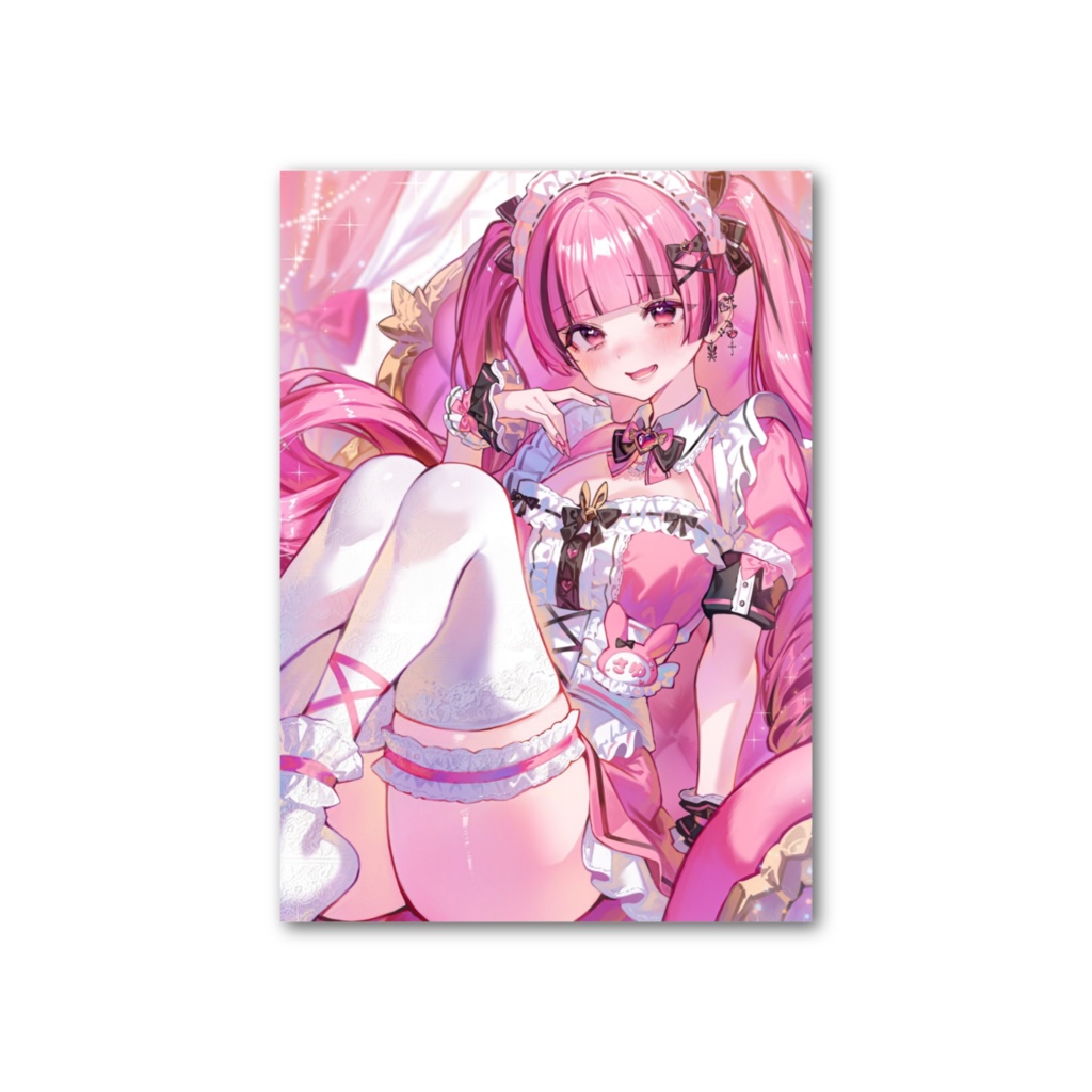🎀メイドさんのフォト風カード🎀