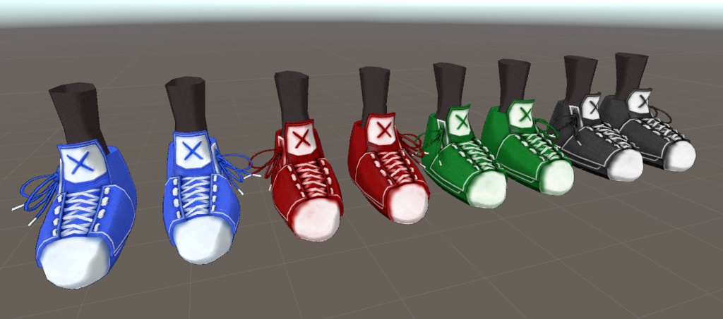 スニーカー(足首付き)