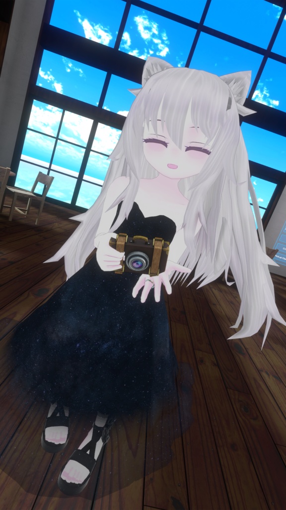 スキニング済み衣装「ワンピース」(無料配布あり)