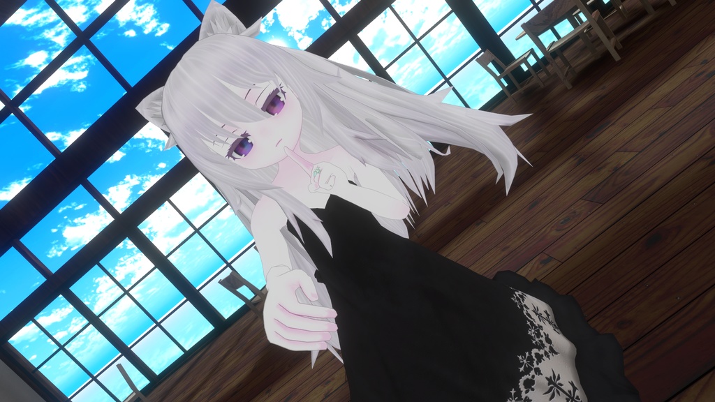 スキニング済み衣装「ワンピース」(無料配布あり)