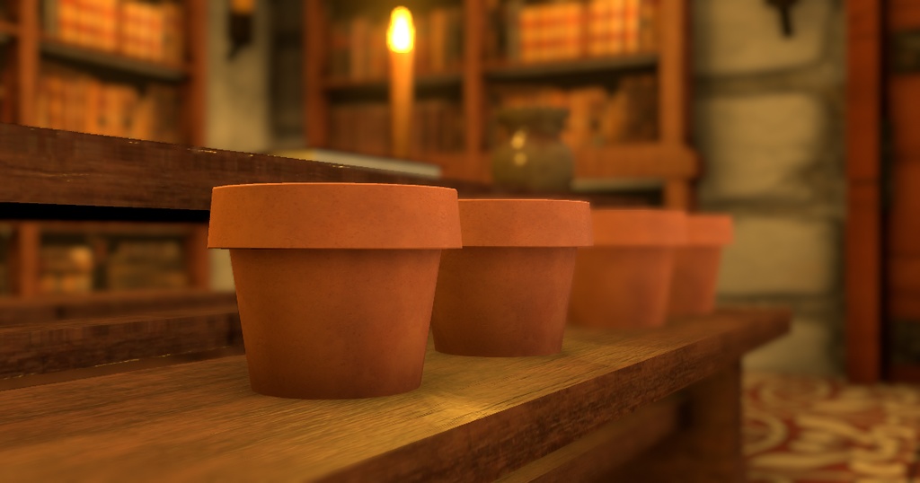 割れる壺/花瓶/植木鉢【SDK3対応】