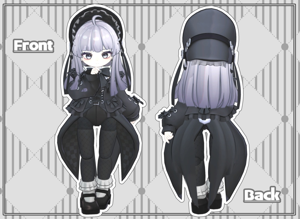 地雷系×量産型ゴシックバニー【Nevry】