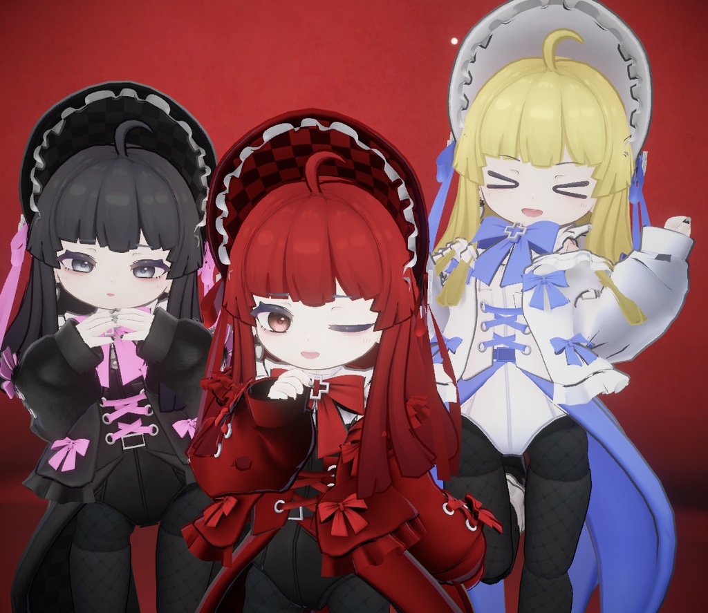 地雷系×量産型ゴシックバニー【Nevry】