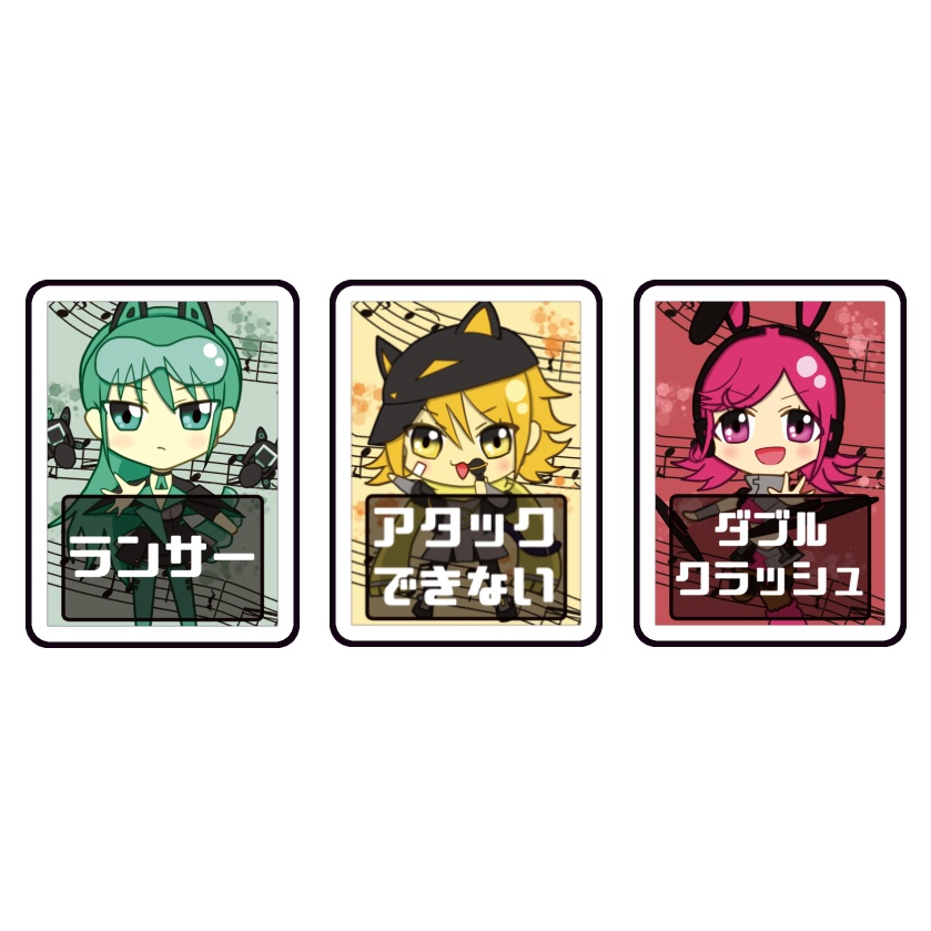 【再販】WIXOSS アクリルマーカー Card Jockey 3個セット
