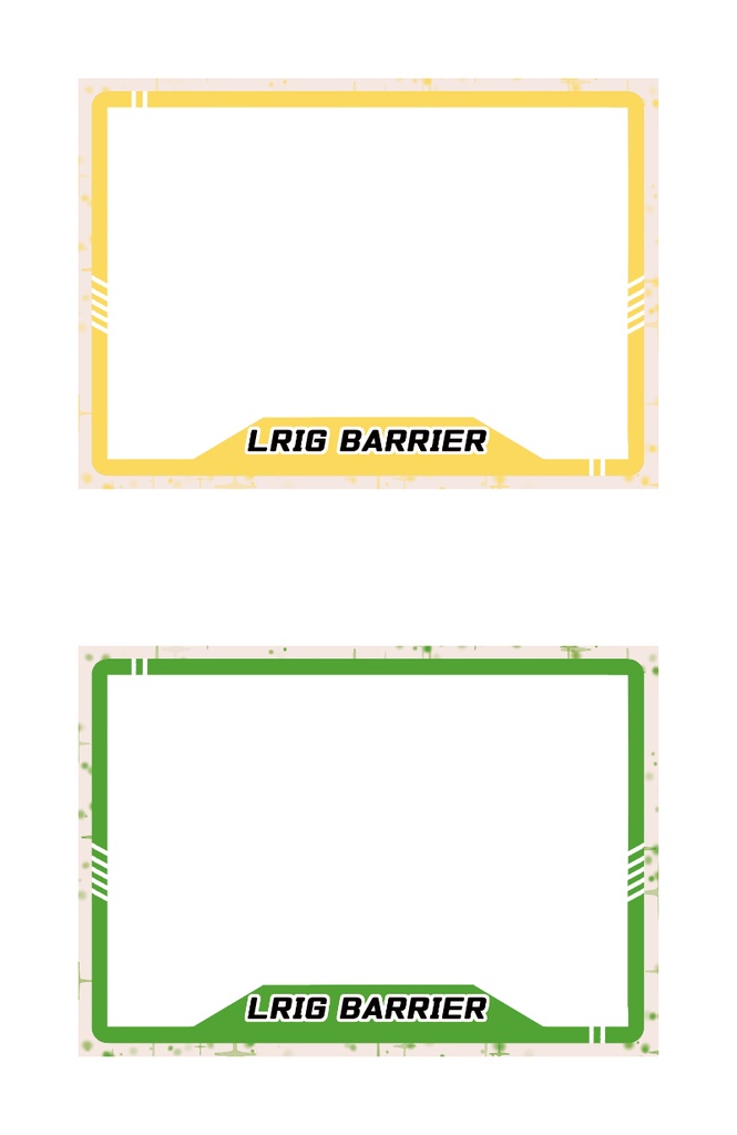 トークン化クリアカード 横向き Ver.2