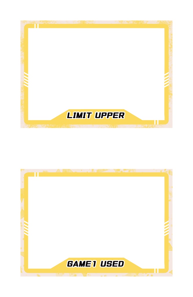 トークン化クリアカード 横向き Ver.2