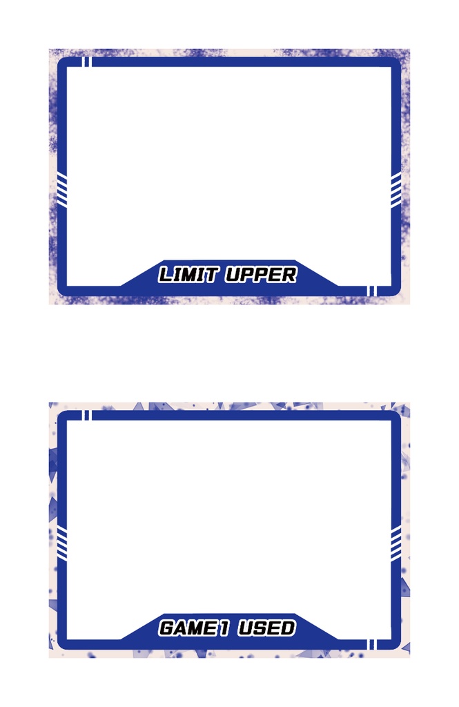 トークン化クリアカード 横向き Ver.2