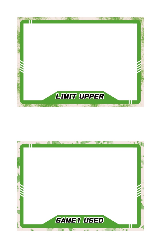 トークン化クリアカード 横向き Ver.2