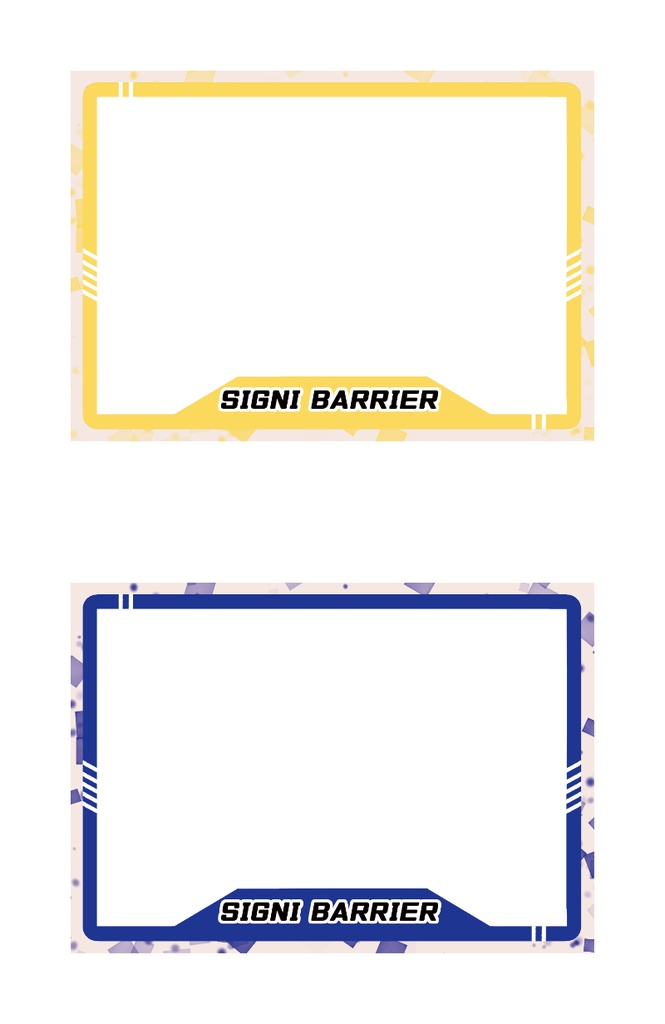 トークン化クリアカード 横向き Ver.2