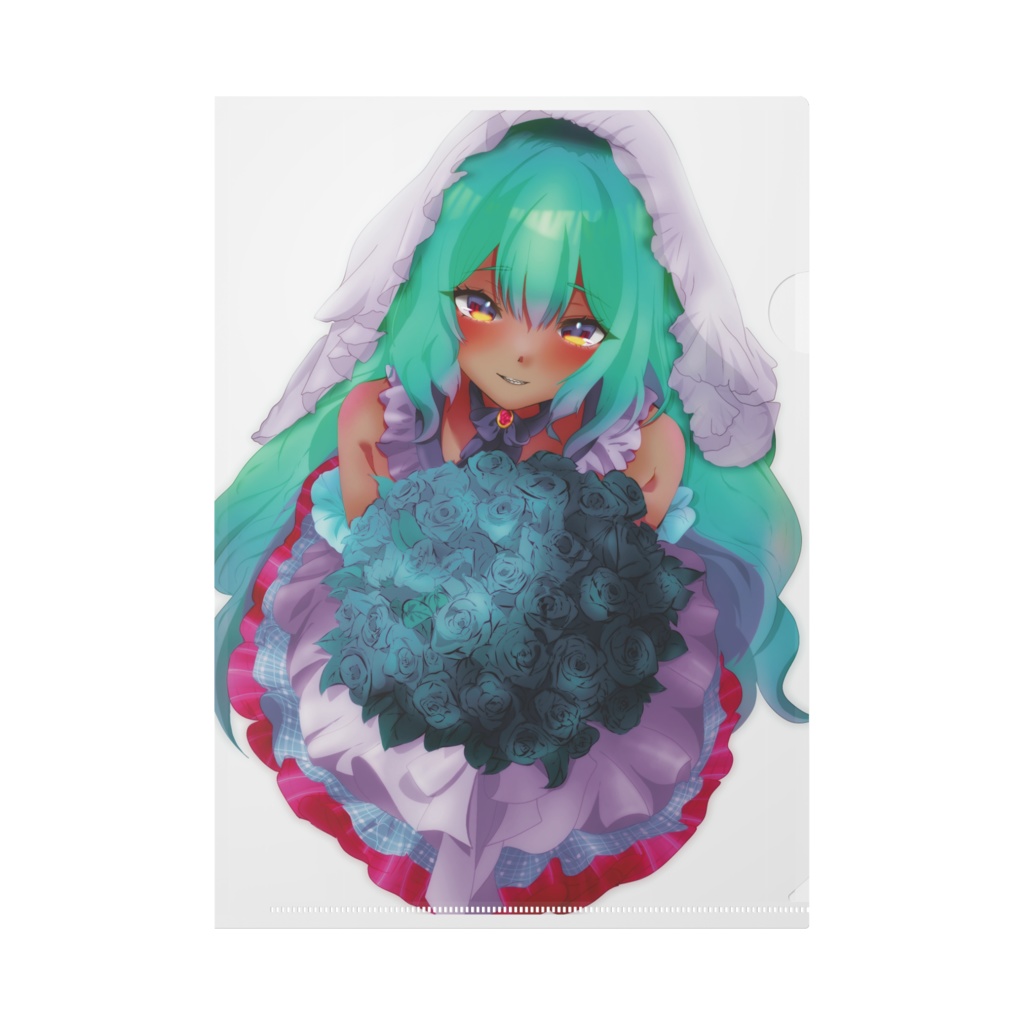 冥火くあ生誕祭2025記念グッズ クリアファイル