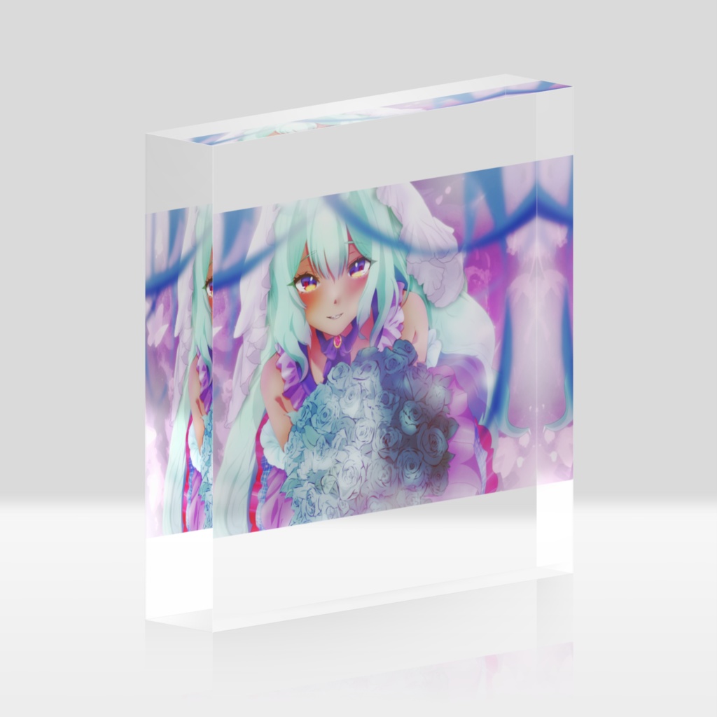 冥火くあ生誕祭2025記念グッズ アクリルブロック
