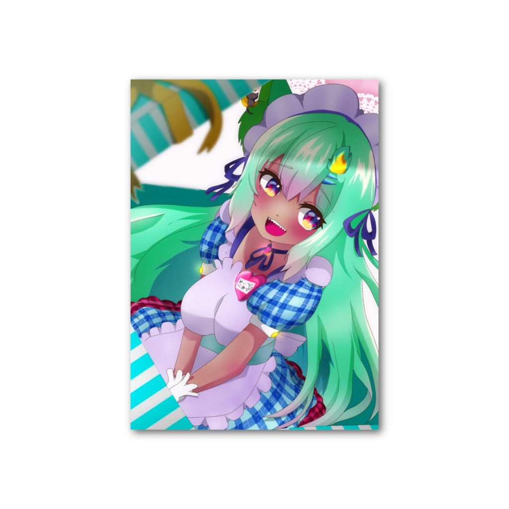冥火くあ生誕祭2025記念グッズ フォト風カード