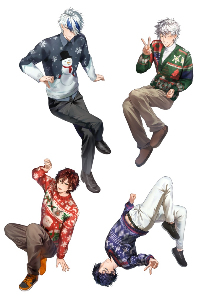 クリスマスステッカー