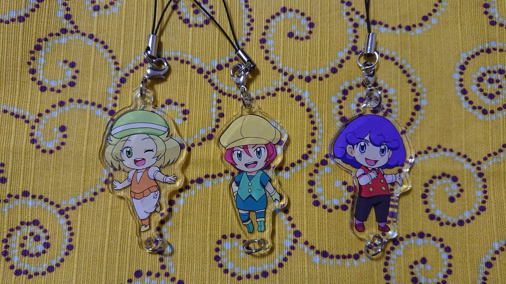 ベストウイッシュつながるアクリルキーホルダー