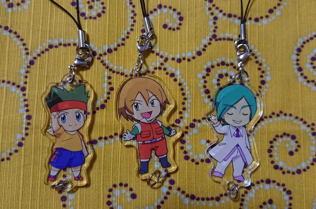 ベストウイッシュつながるアクリルキーホルダー