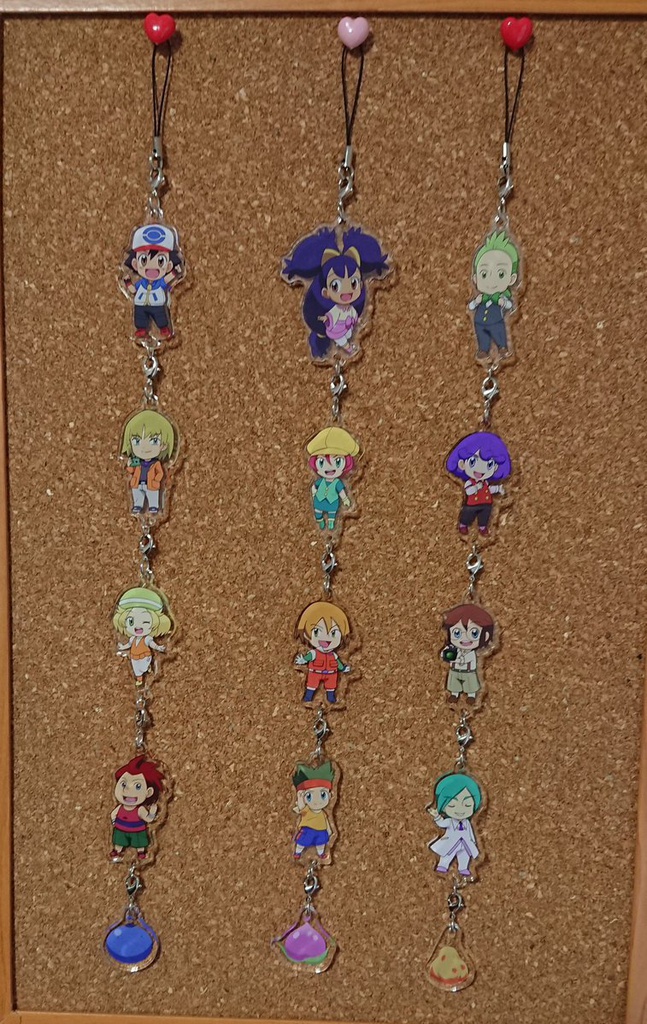 ベストウイッシュつながるアクリルキーホルダー