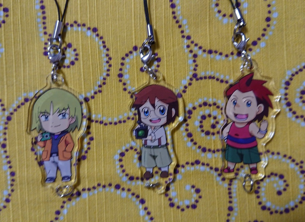 ベストウイッシュつながるアクリルキーホルダー