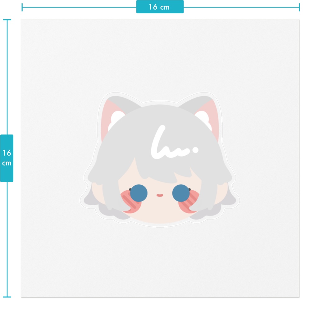 猫添しらたま/ステッカー🎃🐈