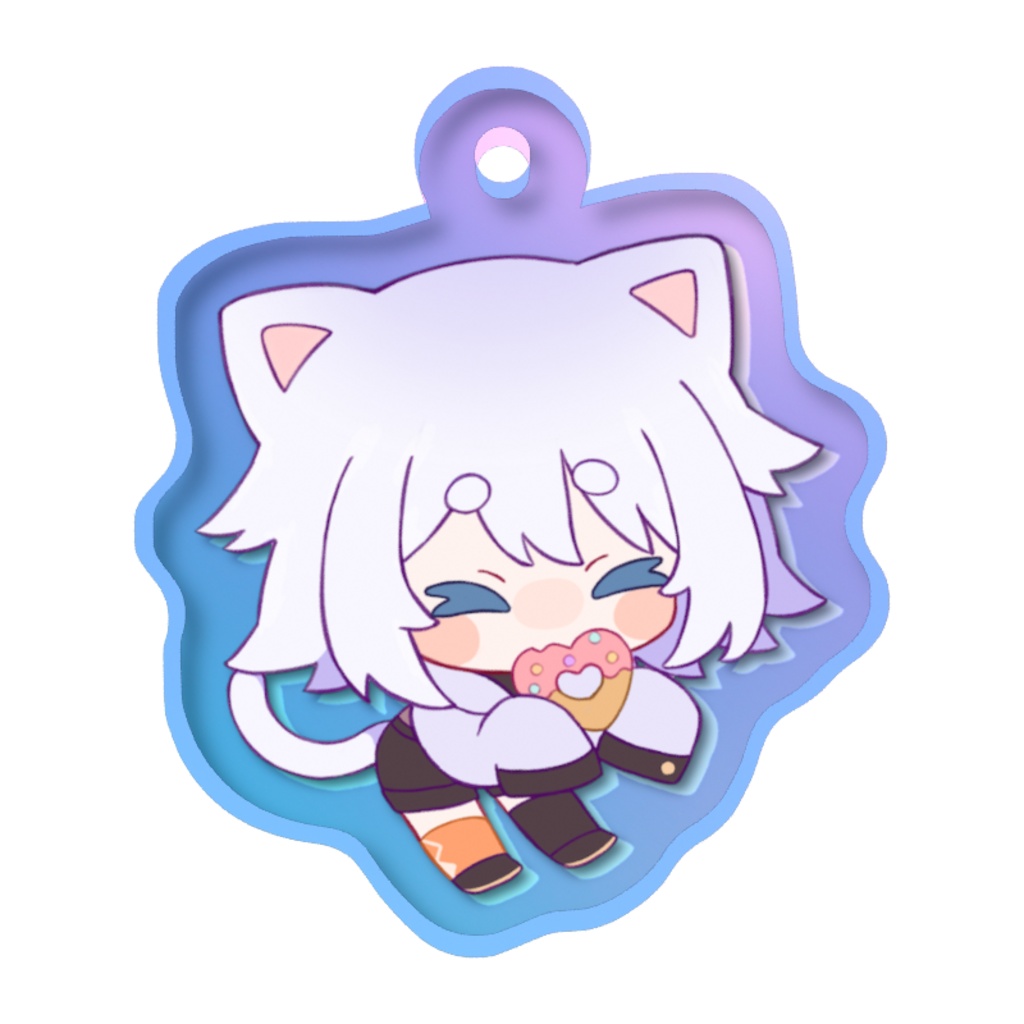 ♡ドーナツ猫添🎃🐈めじるしチャーム
