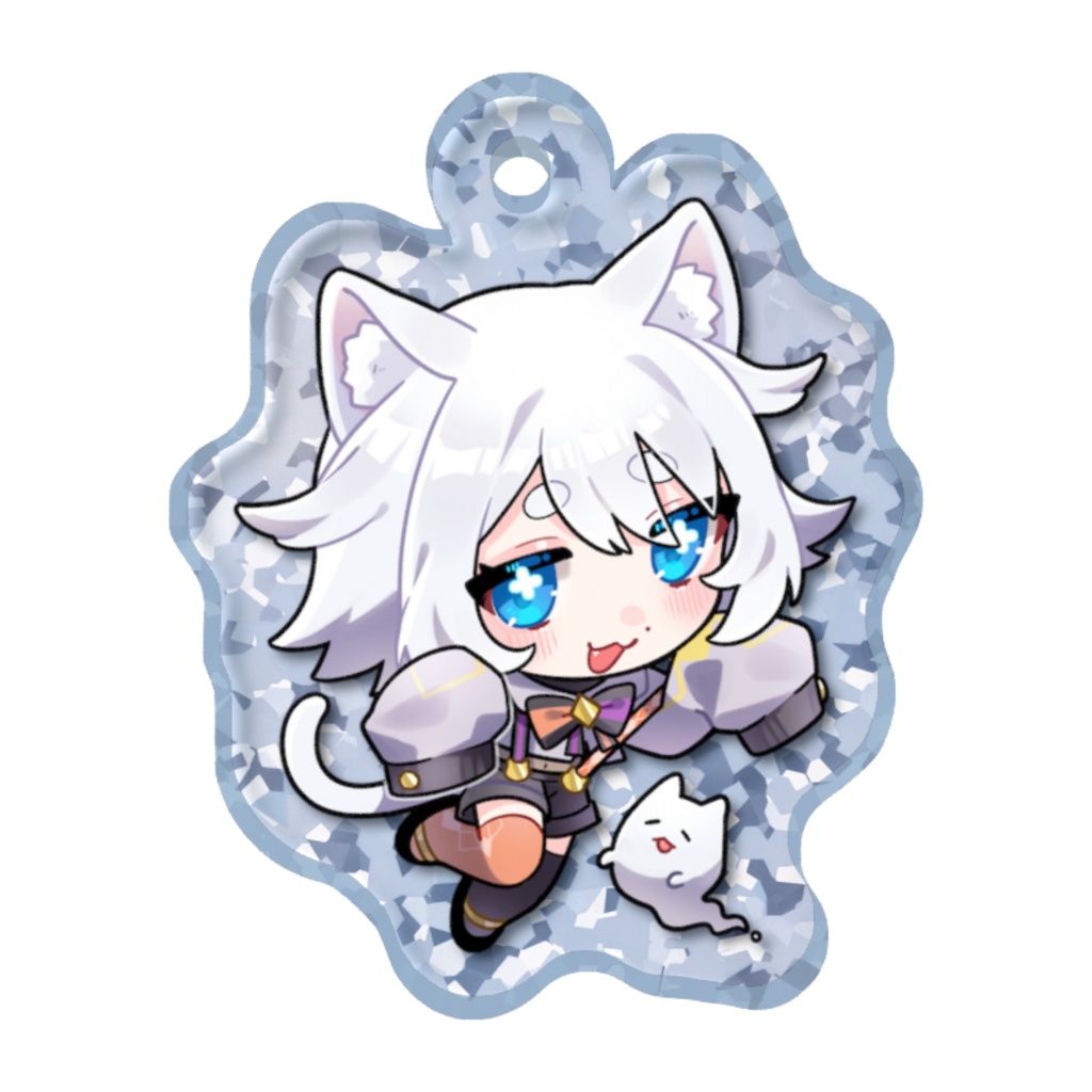 ぱんぷにゃんとおでかけ猫添🎃🐈めじるしチャーム