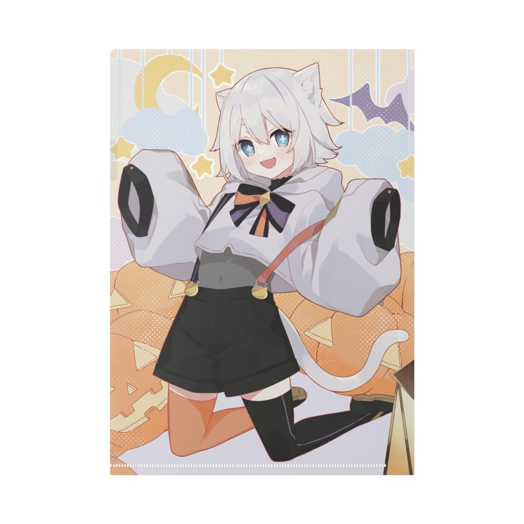 猫添しらたま🎃🐈クリアファイル