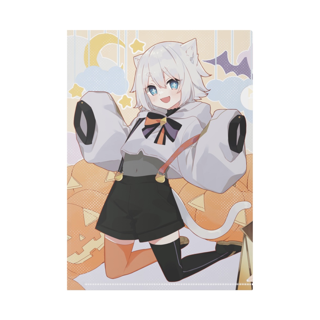 猫添しらたま🎃🐈クリアファイル
