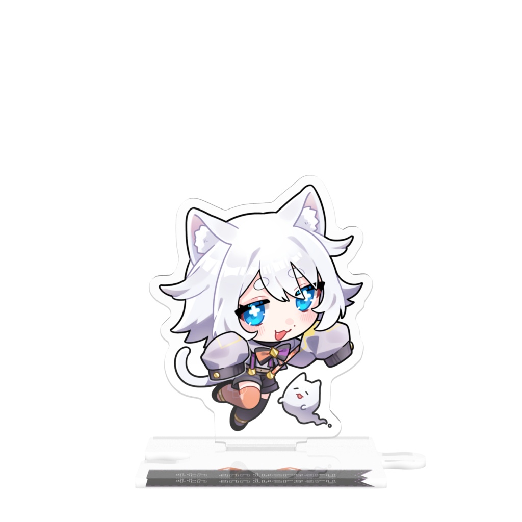 ぱんぷにゃんとおでかけ猫添🎃🐈つながるアクスタ