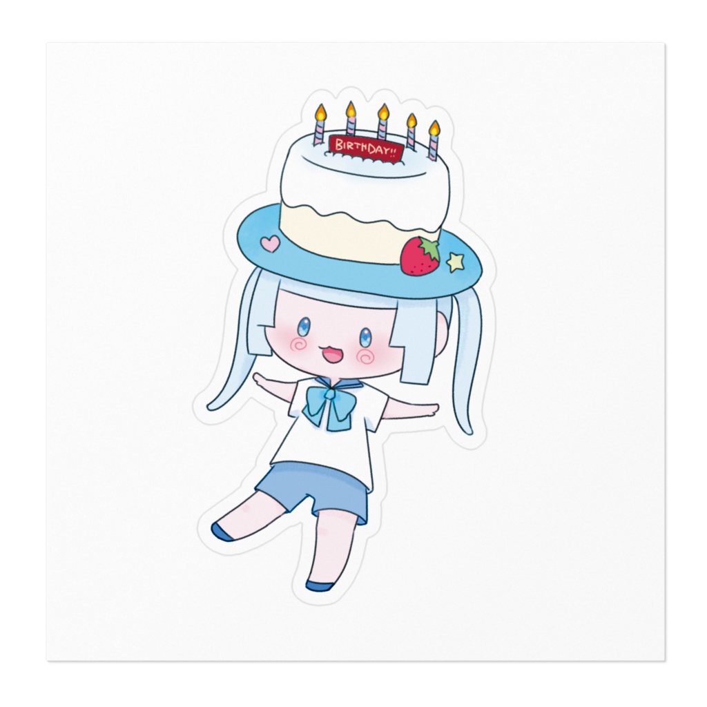 薄荷ミント2023ばーすでーすてっかー!